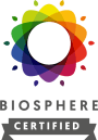 Biosphere Certified Logo